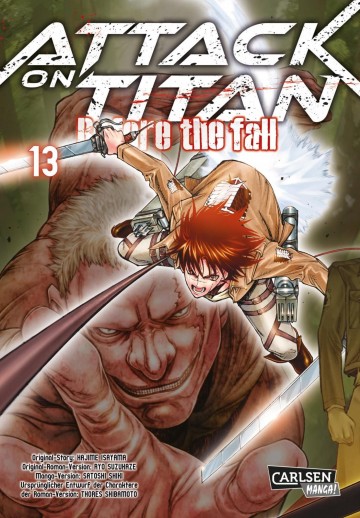 Attack On Titan Before The Fall V 13 To Read Online